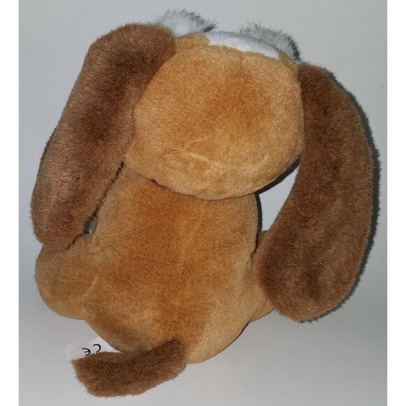 Creations By Kellytoy Brown Puppy Dog Plush 10" Stuffed Animal Toy Brown Bow - Picture 5 of 9